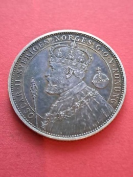 Szwecja 2 Korony Oscar II 1872-1897 r