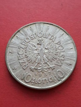 10 zł Józef Piłsudski 1937 r