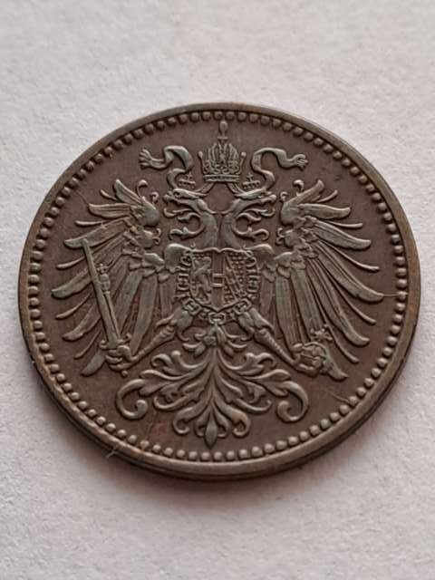 Austria 1 haler Franciszek Józef 1916 r