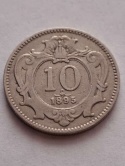 Austria 10 haler Franciszek Józef 1895 r