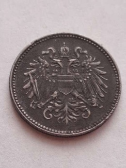 Austria 20 haler Franciszek Józef 1893 r