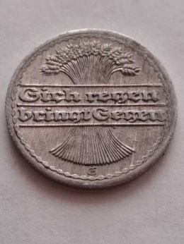 Niemcy 50 Pfenning Weimar 1922 r G