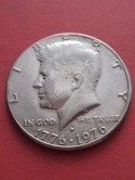 USA 1/2 Dollara Kennedy 1976 r D