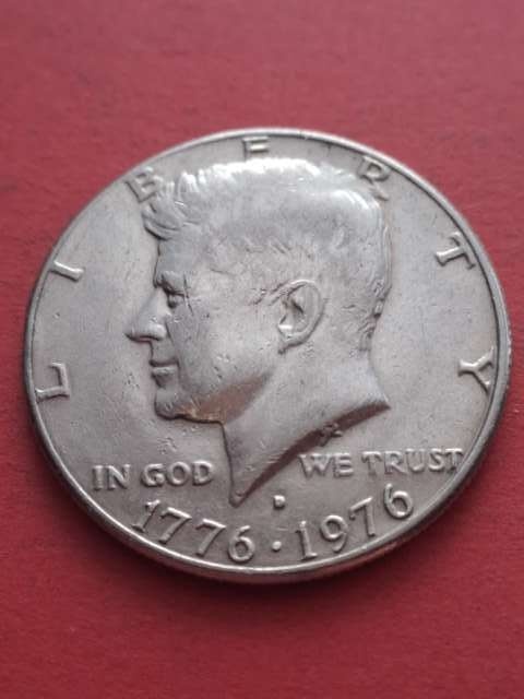 USA 1/2 Dollara Kennedy 1976 r D