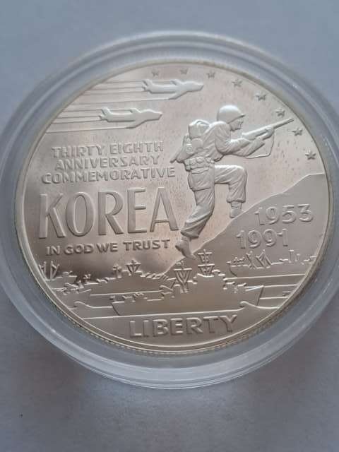 USA Dollar Wojna Koreańska 1991 r P