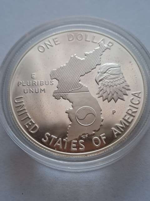 USA Dollar Wojna Koreańska 1991 r P