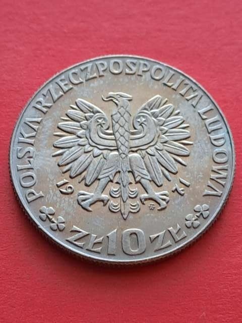 10 zł FAO Chleb dla Świata 1971 r próba