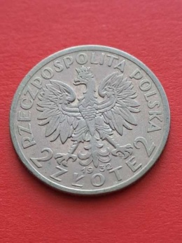 2 zł Głowa Kobiety 1932 r