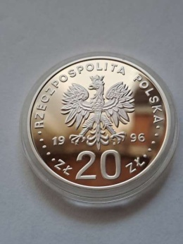 20 zł Stołeczność Warszawy 1996 r