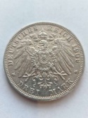 Niemcy 3 Marki Badenia 1909 r
