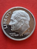USA 10 Centów Roosevelt 2006 r S proof