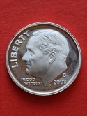 USA 10 Centów Roosevelt 2008 r S proof