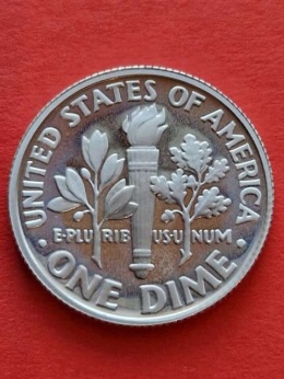 USA 10 Centów Roosevelt 2008 r S proof