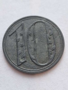 WMG 10 Fenigów Duże Cyfry 1920 rzadkie