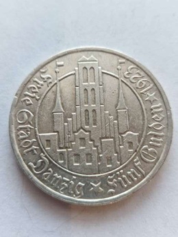 WMG 5 Guldenów 1923 r