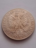 10 zł Głowa Kobiety 1933 r