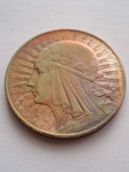 10 zł Głowa Kobiety 1933 r