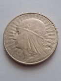 10 zł Głowa Kobiety 1933 r