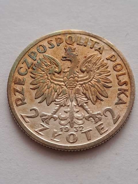2 zł Głowa Kobiety 1932 r