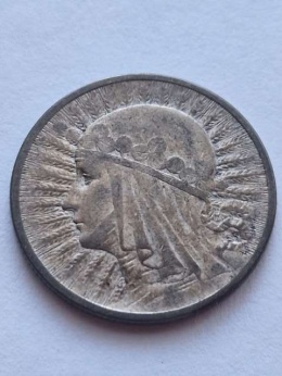 2 zł Głowa Kobiety 1933 r