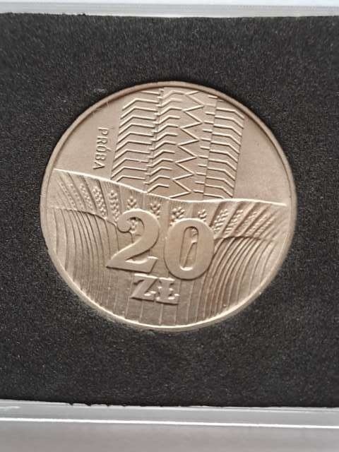 20 zł Wieżowiec i Kłosy 1973 r próba