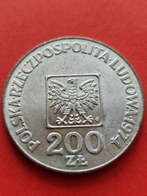 200 zł Mapka 1974 r