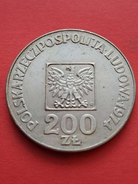 200 zł Mapka 1974 r