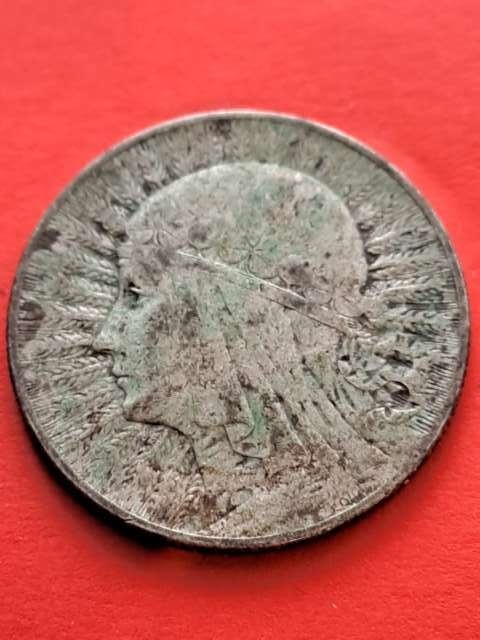 5 zł Głowa Kobiety 1933 r