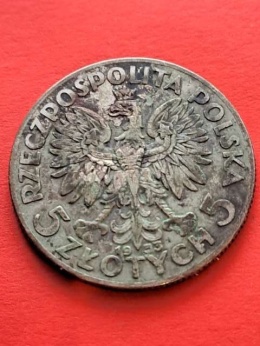 5 zł Głowa Kobiety 1933 r