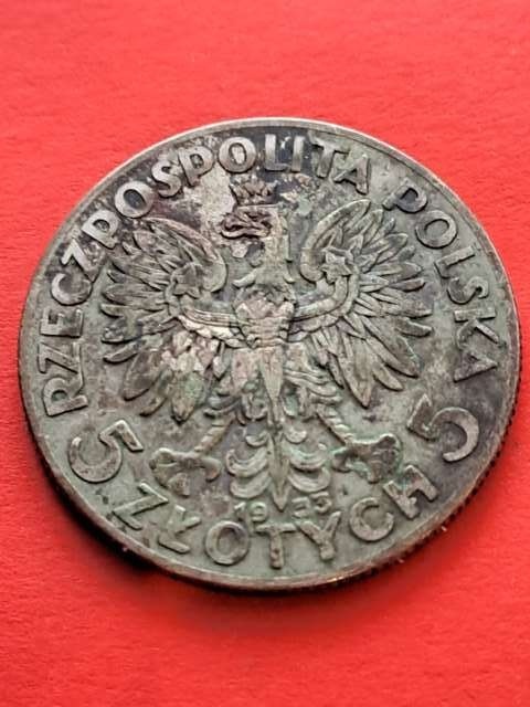5 zł Głowa Kobiety 1933 r