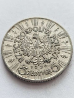 5 zł Józef Piłsudski 1936 r