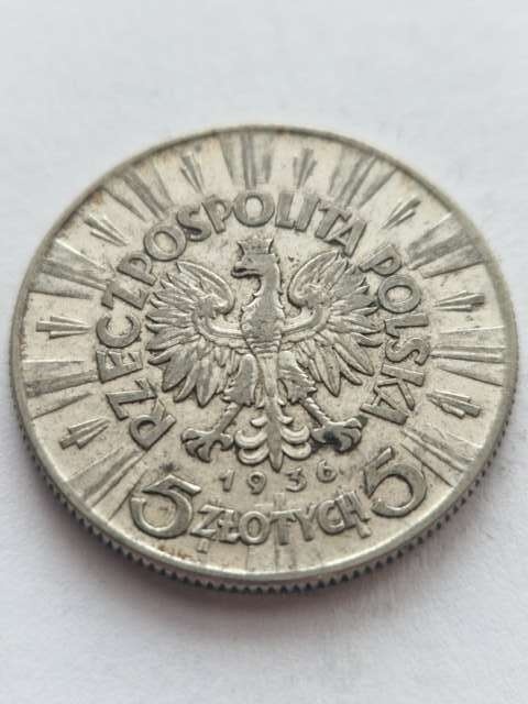 5 zł Józef Piłsudski 1936 r