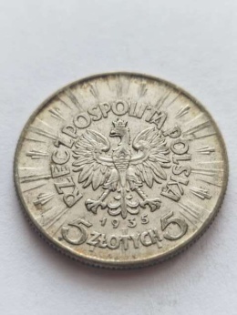 5 zł Józef Piłsudski 1936 r