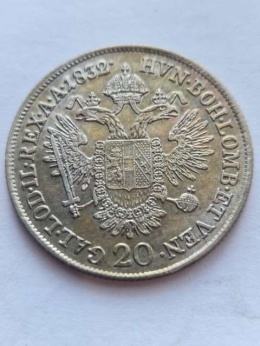 Austria 20 Krajcarow Franciszek II 1832 r