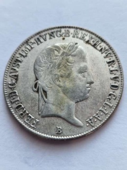 Austria 20 Krajcarow Ferdynand I 1843 r