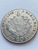 Austria 20 Krajcarow Ferdynand I 1843 r