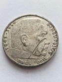 Niemcy 2 Marki Hindenburg 1939 r F