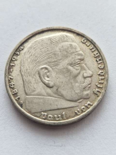 Niemcy 2 Marki Hindenburg 1938 r E