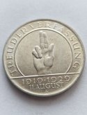 Niemcy 3 marki Konstytucja 1929 r A