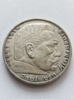 Niemcy 5 Marek Hindenburg 1935 r A