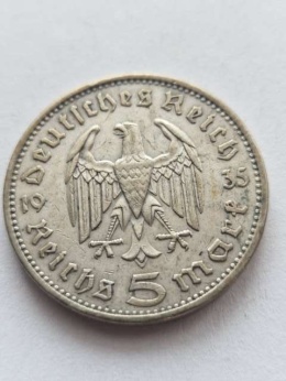 Niemcy 5 Marek Hindenburg 1935 r A