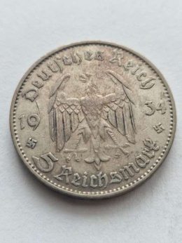 Niemcy 5 Marek Kościół 1934 r D