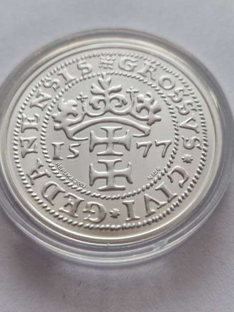 Replika Grosz Gdański 1577 r