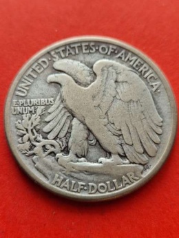 USA 1/2 Dollara idąca Wolność 1942 r