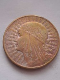 10 zł Głowa Kobiety 1932 r znak