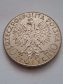 10 zł Głowa Kobiety 1932 r znak
