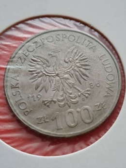 100 zł Władysław I Łokietek 1986 r