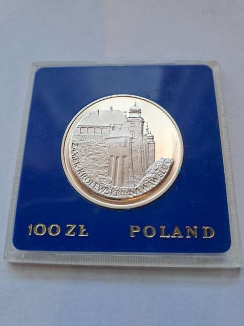 100 zł Zamek Królewski na Wawelu 1977 r