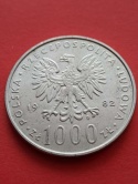 1000 zł Jan Paweł II 1982 r