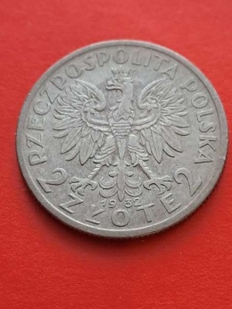 2 zł Głowa Kobiety 1932 r